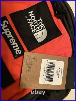 New Supreme/The North Face RTG Backpack Rocket Red SS20 100% Authentic