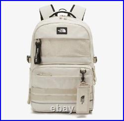 New THE NORTH FACE DUAL PRO III BACKPACK NM2DP02K CREAM