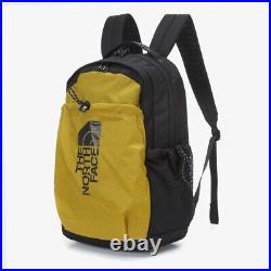 New The North Face Bozer Backpack Nm2dn70b Gold Yellow 19l Unisex Size