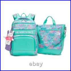 New The North Face Kids Wide Protection School Backpack Set Nm2dm01u Ice Green