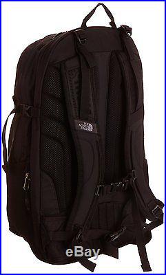New The North Face Router Backpack Laptop Approved Black