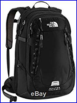 New The North Face Router Transit Backpack TSA Laptop Approved Black