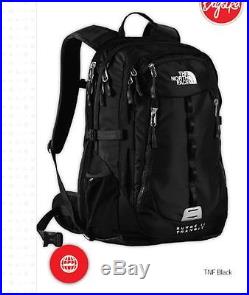 New The North Face Surge II 2 Transit Backpack TSA Laptop Approved Black