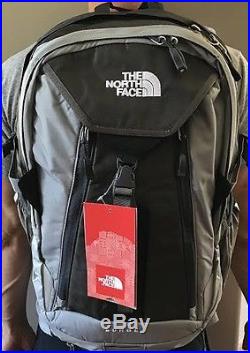 New With Tags The North Face Surge Backpack Laptop Approved Bag Grey