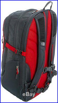 New With Tags The North Face Surge Backpack Laptop Approved Bag Red
