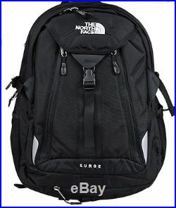 New With Tags The North Face Surge Backpack Laptop Approved Black