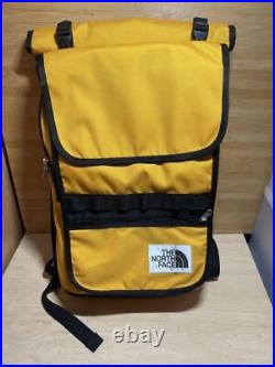 North Face Backpack Roll Top Rucksack Yellow Men Backpack Shoulder Top Hamdle Ba