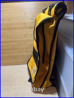 North Face Backpack Roll Top Rucksack Yellow Men Backpack Shoulder Top Hamdle Ba