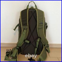 North Face Backpack Slack Pack Mountain Climbing Camping Green Daypack Trail Run