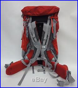 North Face Banchee 50 Backpack 50 Liters A1P8 Red Clay/Zion Orange Small/Medium