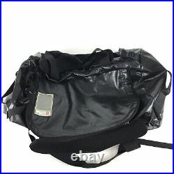 North Face Base Camp Bag Medium Black PVC Coated Nylon Equipment Duffel Backpack