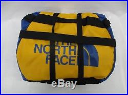 North Face Base Camp Duffel Bag/Backpack CA6V Bright Cobalt Blue/TNF Black 2XL