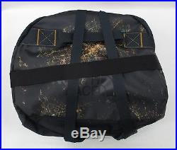 North Face Base Camp Duffel Bag/Backpack CWW1 Dark Navy Blue Night Lights Large