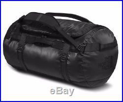 North Face Base Camp Duffel Bag/Backpack CWW1 TNF Black Emboss/24k Gold Large