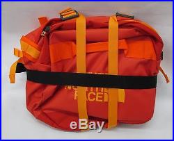 North Face Base Camp Duffel Bag/Backpack CWW1 Tibetan Orange/Exurberance Large