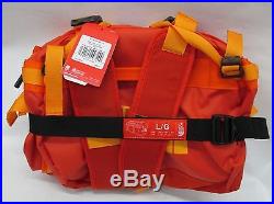 North Face Base Camp Duffel Bag/Backpack CWW1 Tibetan Orange/Exurberance Large