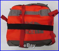 North Face Base Camp Duffel Bag/Backpack CWW2 Acrylic Orange/Falcon Brown Medium