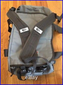 North Face Base Camp Duffel Bag/Backpack Sedona Sage Grey/Asphalt Grey