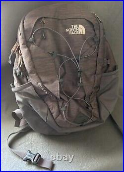 North Face Borealis BACKPACK Laptop Flexvent Black & Grey Rose Gold Accessories