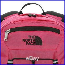 North Face Borealis Womens Pink Backpack Rucksack Bag 15 Laptop Sleeve