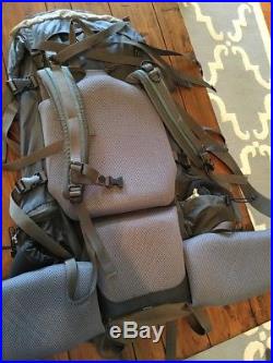 North Face Crestone 75 Frame Hiking Travelers Backpack Navy Blue XLarge