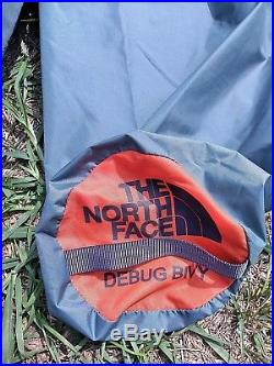 North Face Debug Bivy Tent Lightweight 1 Person Bug Netting Backpacking Camping