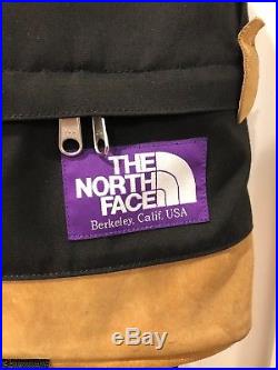 North Face Purple Label Backpack Black Canvas Supreme Off White
