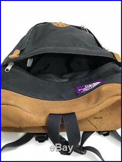 North Face Purple Label Black Backpack Vintage Style Supreme