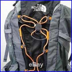 North Face Skareb 40 Gray Backpack Travel Mountain Hiking Backpacking M-M