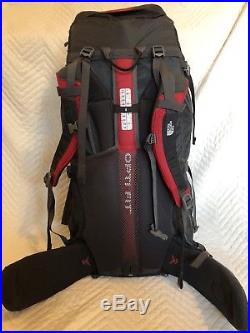 North Face Terra 65L Hiking Backpack Red Medium