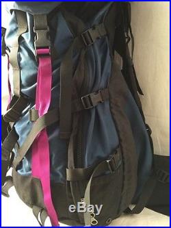 North Face Womans Large Internal Frame Backpacking Backpack Vtg USA Made