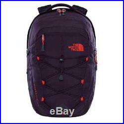 North Face Womens Borealis Purple Backpack Rucksack 15 Laptop Sleeve Bag
