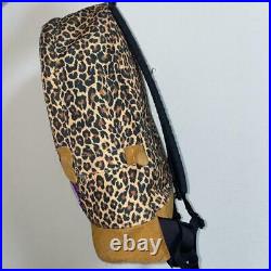 North Face purple label leopard print leopard backpack