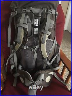 North face backpack terra 55 women's hiking camping back pack