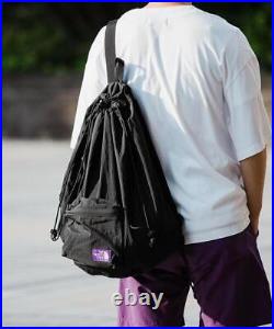 North face nanamica purple label cordura ripstop knapsack backpack black