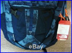 Nwt Blue New Style North Face Recon Computer/hydration Day/school Backpack+bonus