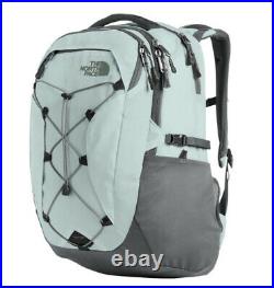 Nwt The North Face Women's Borealis Backpack Windmill Blue & Grey $89 Free Ship