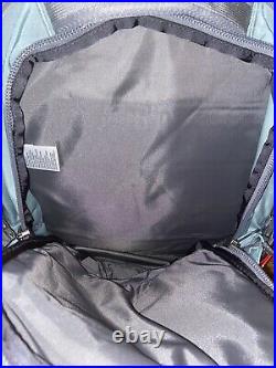 Nwt The North Face Women's Borealis Backpack Windmill Blue & Grey $89 Free Ship