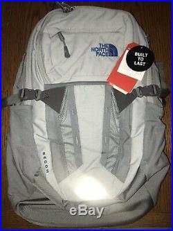 Nwt Unisex The North Face Recon Backpack 15 Laptop Bag High Rise Grey