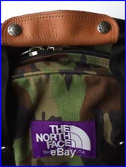 RARE COLOR North Face Purple Label 3way Duffle Bag Backpack
