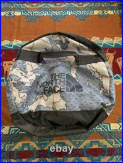 RARE The North Face Base Camp Large Duffel Backpack John Muir World Mountains