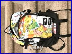 REPLICA 11 Supreme x North Face Expedition Map Backpack US SELLER