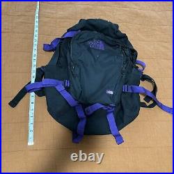 Rare The North Face Purple Label Black Backpack Used