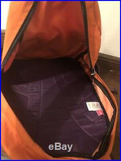 Rare Vintage North Face Trans Antartica 1990 Serac Backpack Orange Book Bag