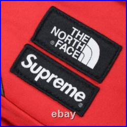 SS16 Supreme x The North Face Steep Tech backpack black TNF bag 16ss rare RED