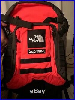 SS20 Supreme The North Face RTG Box Logo Backpack Red COME W FREE DAY BOT RENTAL