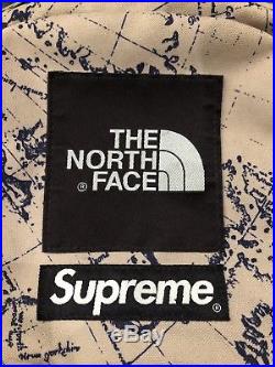 SUPREME THE NORTH FACE TNF HOT SHOT SS12 Venture Maps Backpack Tan One