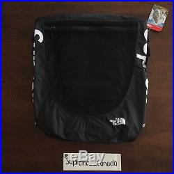 SUPREME x THE NORTH FACE WATERPROOF BACKPACK SS17 BRAND NEW BLACK BAG WAIST TEE