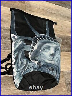 SUPREME x The North Face Statue of Liberty Waterproof Backpack Bag Rolltop NEW