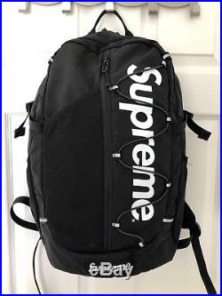 Supreme Backpack Ss17 Authentic! USED BLACK TNF NORTH FACE FW18 BOGO